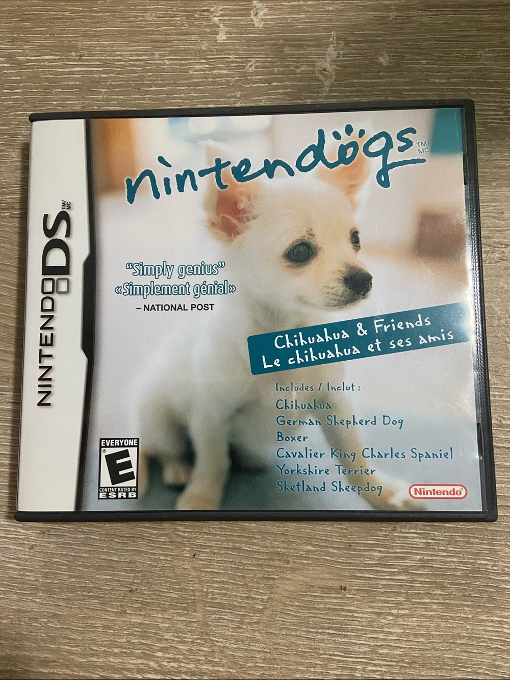 Nintendogs Chihuahua and Friends (Nintendo DS, 2005) CIB